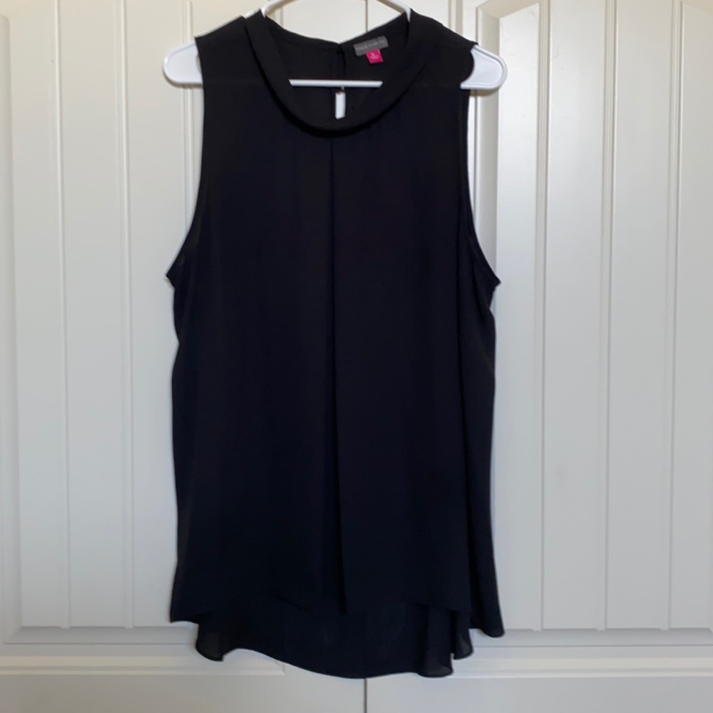 Vince Camuto black blouse size M light weight
